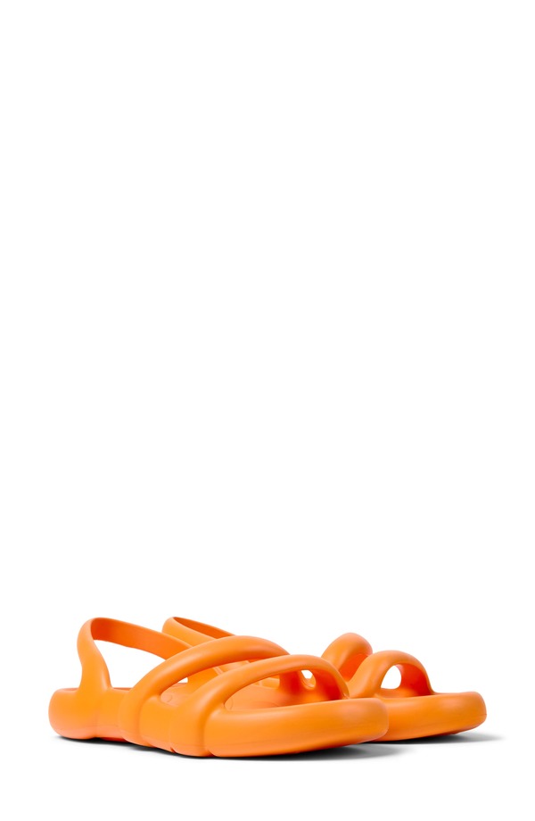 カンペール レディース シューズ サンダル Camper Kobarah Sandal Bright Orange オレンジ