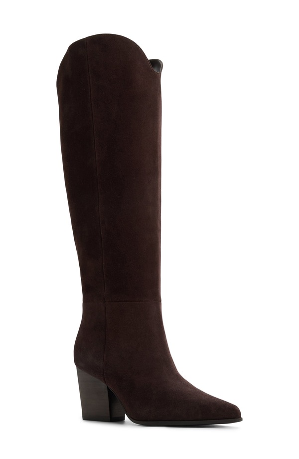 アルド レディース シューズ ブーツ・レインブーツ ALDO Kaely Knee High Boot Dark Brown ブラウン