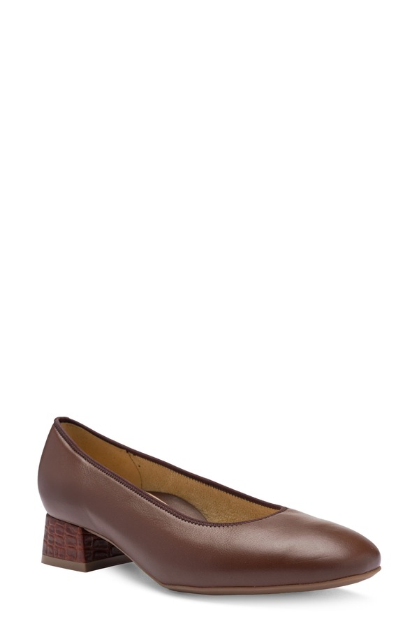 アラ レディース シューズ ヒール ara Gypsum Block Heel Pump Brown ブラウン 40,170円