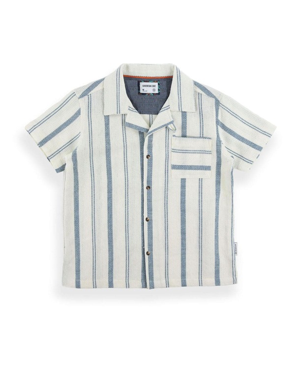 ソベリアンコード メンズ ボトムス カジュアルパンツ シャツ Sovereign Code Men's Evander Shirt Lt Blue/ Bolo Stripe ブルー