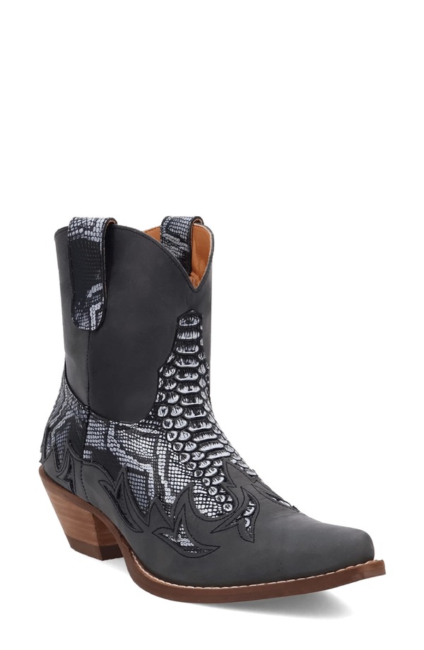 ディンゴ レディース シューズ ブーツ・レインブーツ Dingo Cobra Kiss Western Boot Black 黒いこと