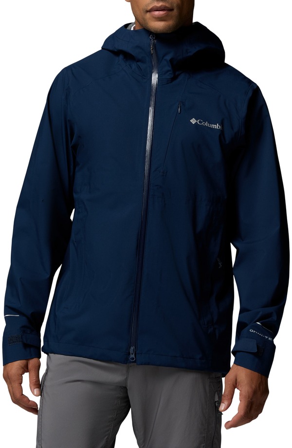 コロンビア メンズ アウター ジャケット・ブルゾン Columbia Trailborne Omni-Tech Waterproof Jacket Collegiate Navy ネイビー