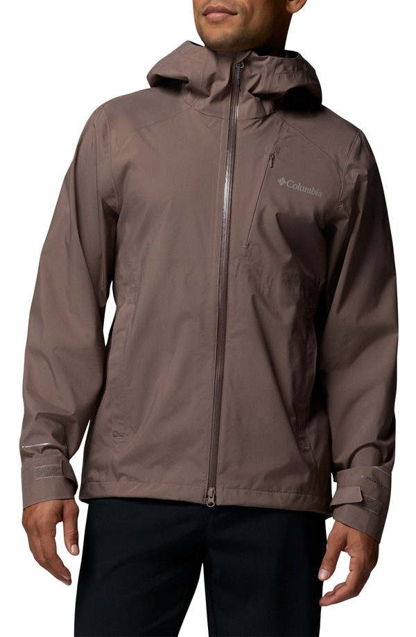 コロンビア メンズ アウター ジャケット・ブルゾン Columbia Trailborne Omni-Tech Waterproof Jacket Iron