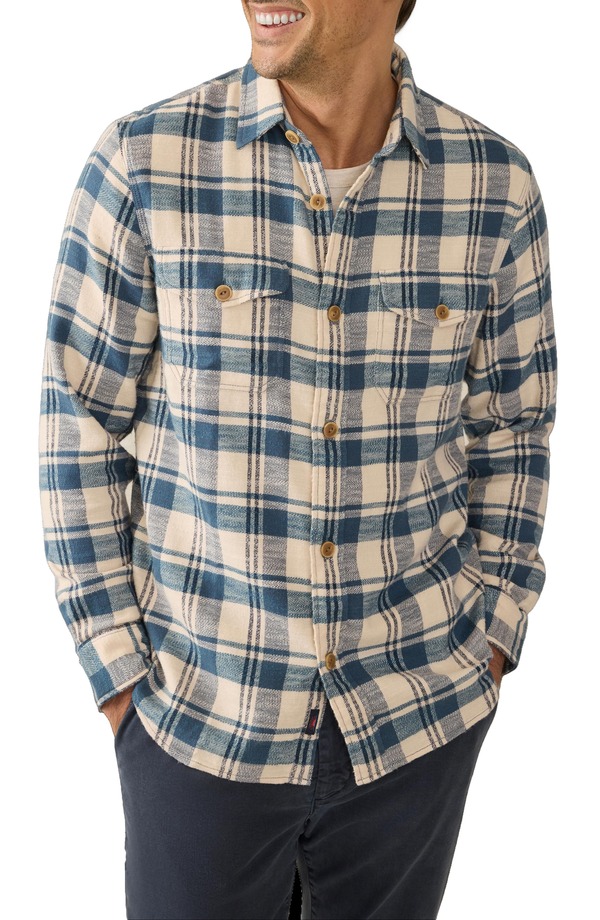 ファレティ メンズ アウター ジャケット・ブルゾン シャツ Faherty Mill Creek Flannel Overshirt Mill Creek Plaid チェック