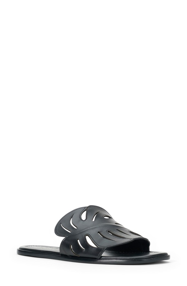 スタウド レディース シューズ サンダル STAUD Palm Slide Sandal Black ブラック