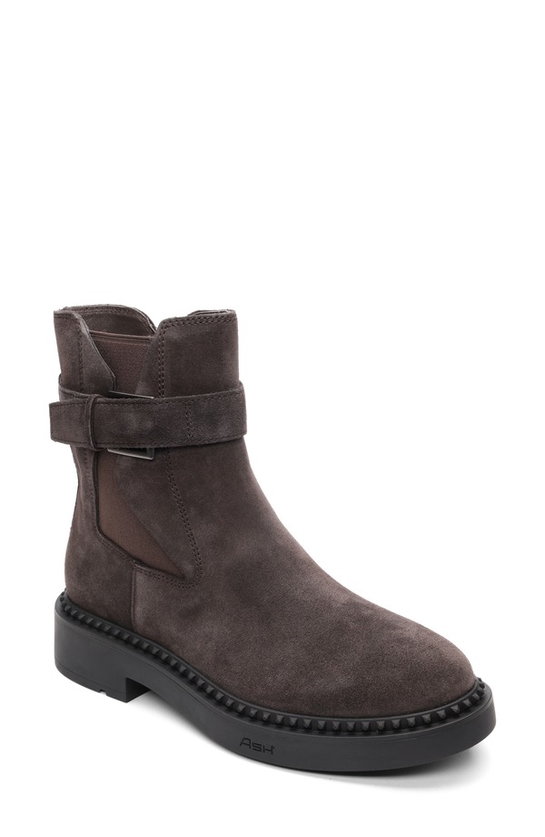 アッシュ レディース シューズ ブーツ・レインブーツ Ash Margot Moto Bootie Africa Suede