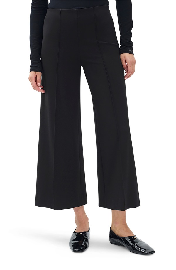 ラグアンドボーン レディース ボトムス レギンス ワイドレッグ パンツ rag & bone Irina Wide Leg Cropants Black ブラック