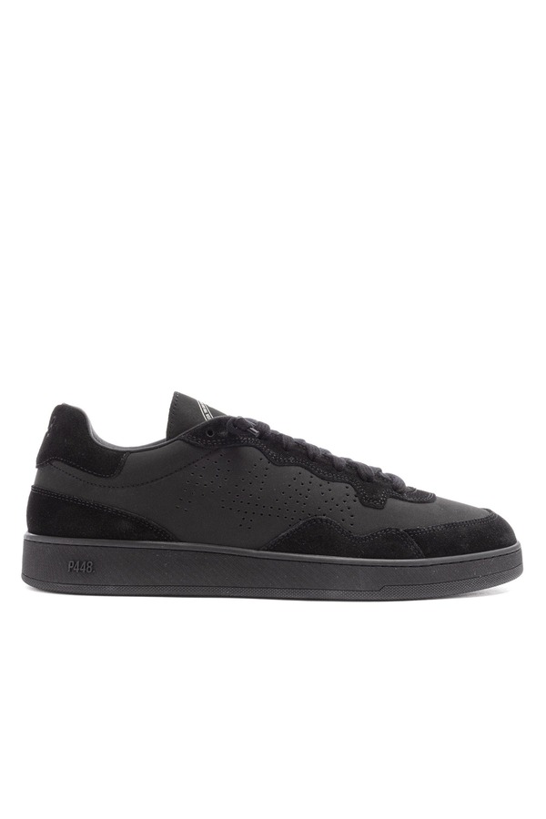 ピーフォーフォーエイト メンズ シューズ スニーカー P448 Vert Sneaker All Black 黒いこと