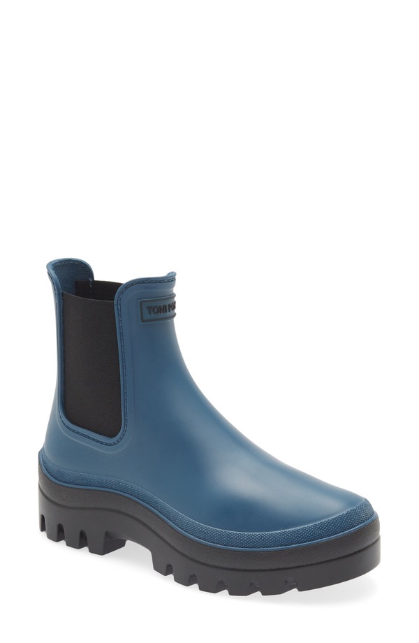トニーポンズ レディース シューズ ブーツ・レインブーツ チェルシー Toni Pons Carter Waterproof Chelsea Rain Boot Blau Blue 青色