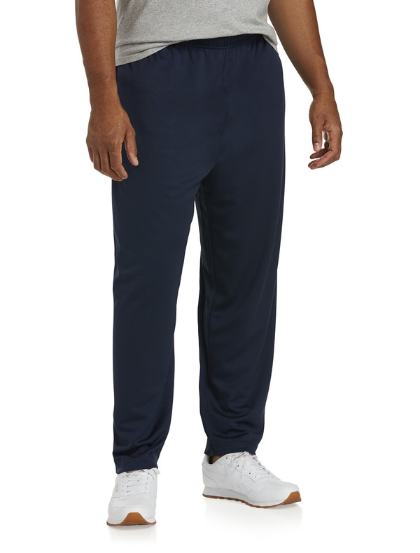 リーボック メンズ ボトムス 心地よいズボン下 メッシュ Reebok Performance Mesh Open-Hem Pants Navy 米国海軍