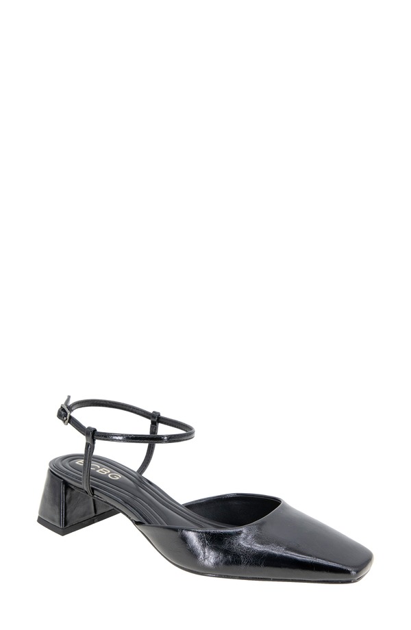 BCB 世代 レディース シューズ 踵 アンクル BCBGeneration Queenie Ankle Strapump Black 黒いこと
