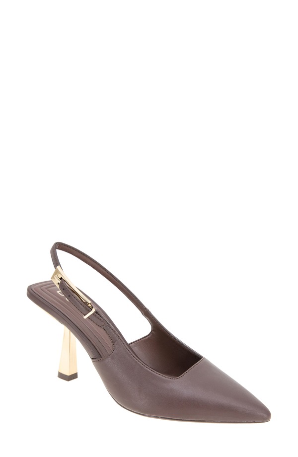 BCB 世代 レディース シューズ 踵 BCBGeneration Inara Slingback Pointed Toe Pump Brownstone