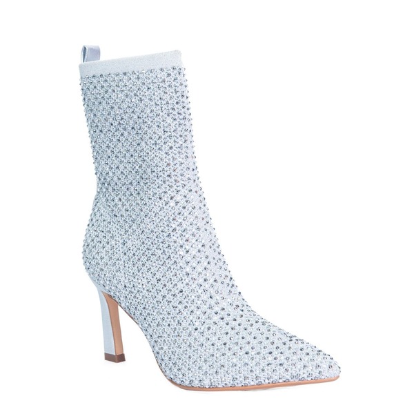 ローレンローライン レディース シューズ ブーツ・レインブーツ Lauren Lorraine Jaylin Boot Silver しろがね色
