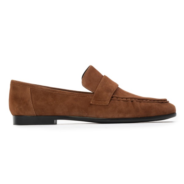 ブラックスエードスタジオ レディース シューズ スリッポン・ローファー BLACK SUEDE STUDIO Arrow Loafer Tobacco Suede