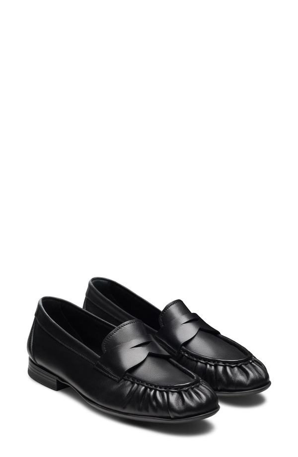 マグナーニ レディース シューズ スリッポン・ローファー Magnanni Carmela Penny Loafer Black 黒いこと