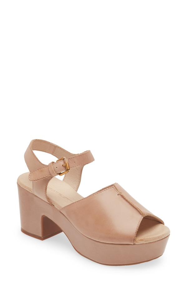 ショコラブルー レディース シューズ ヒール プラットフォーム サンダル Chocolat Blu Giannis Platform Sandal Beige Leather ベージュ 38,870円