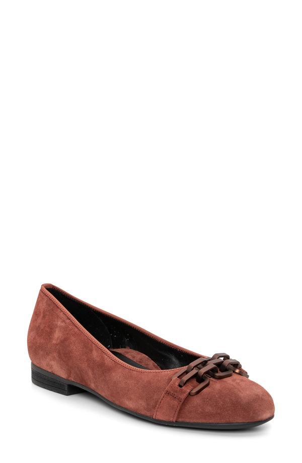 アラ レディース シューズ パンプス ara Scout Chain Ballet Flaterra｜ReVida 店
