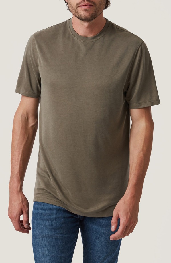 ３４ヘリテージ メンズ トップス Tシャツ 34 Heritage Piqu T-Shirt Smokey Olive オリーブ