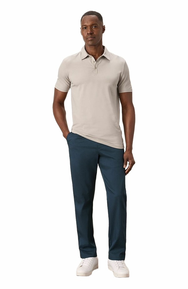 パクト メンズ ボトムス 心地好いズボン下 綿織物 Pact Organicotton Daily Twill Midweight Pant - 32\" Inseam French Navy 米国海軍"