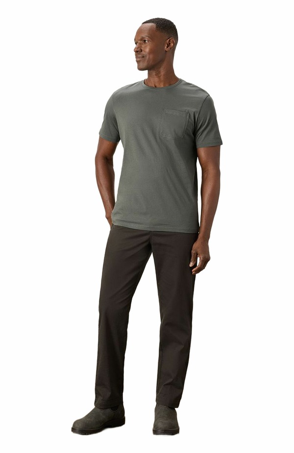 パクト メンズ ボトムス 心地好いズボン下 綿織物 Pact Organicotton Daily Twill Midweight Pant - 32\" Inseam Oak"
