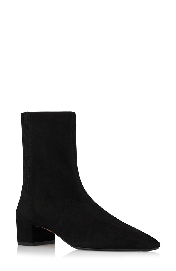 アクアズーラ レディース シューズ ブーツ・レインブーツ Aquazzura Saint Honor Bootie Black 黒いこと