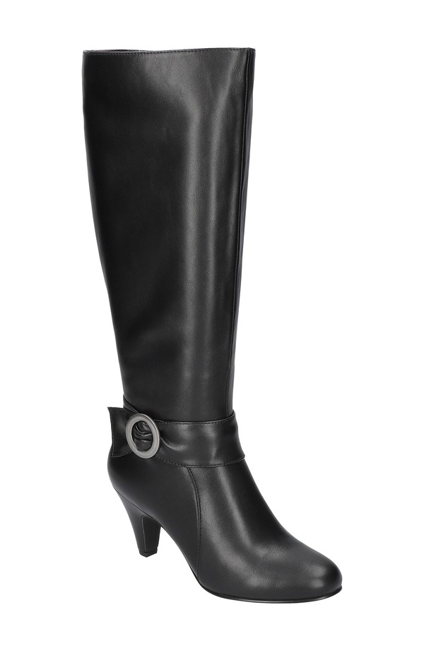 ベラヴィータ レディース シューズ ブーツ・レインブーツ 足し加える大きさ Bella Vita Rima Plus Knee High Boot Black 黒いこと