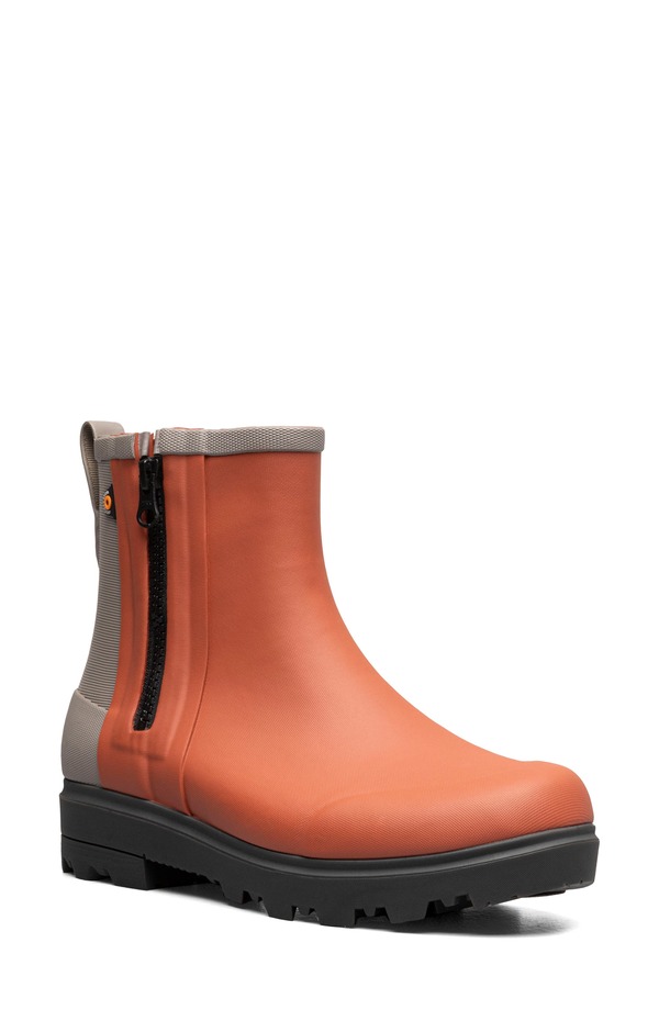 ボグス レディース シューズ ブーツ・レインブーツ Bogs Holly Waterproof Rain Boot Brick