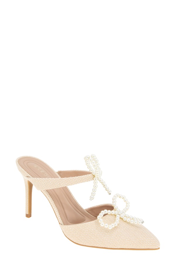 BCB 世代 レディース シューズ 踵 BCBGeneration Bardia Pointed Toe Mule Natural