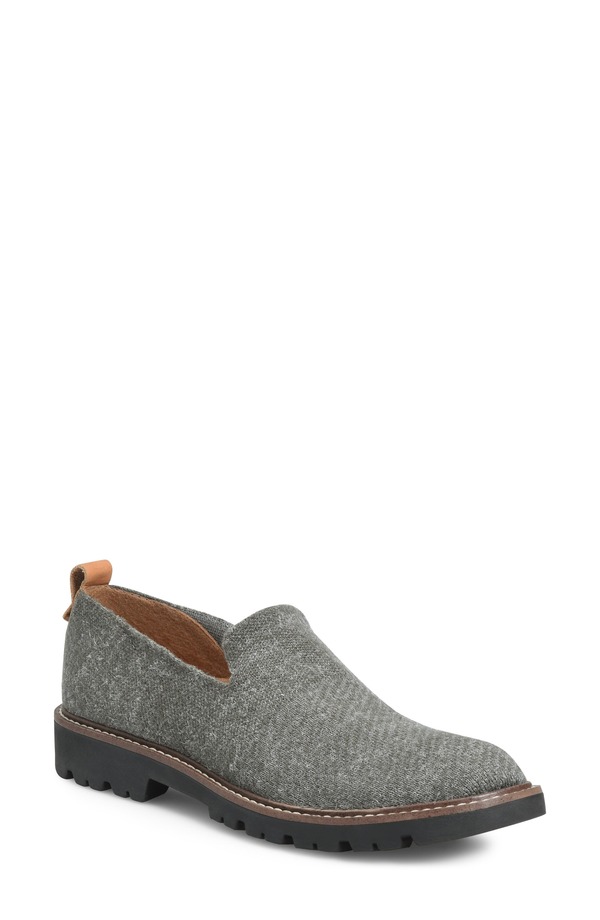 コンフォーティバ レディース シューズ スリッポン・ローファー Comfortiva Lexya Lug Sole Loafer Heatheredark Grey 薄墨色 レディース靴-ローファー-靴