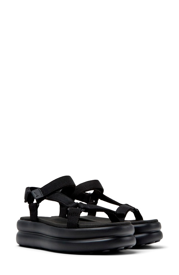 カンペール レディース シューズ サンダル プラットフォーム Camper Pelotas Flota Uplatform Sandal Black ブラック 27,936円