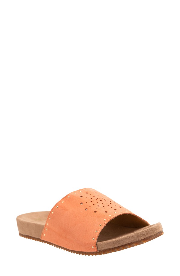 レヴィタライン レディース シューズ サンダル Revitalign Sofia Stud Slide Sandal Desert Flower レディース靴-靴