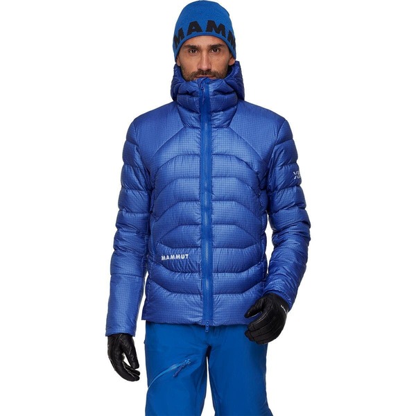 マムート メンズ アウター ジャケット・ブルゾン フーデッドジャケット ダウン Mammut Eiger Nordwand Light Down In Hooded Jacket - Men Eiger Blue ブルー