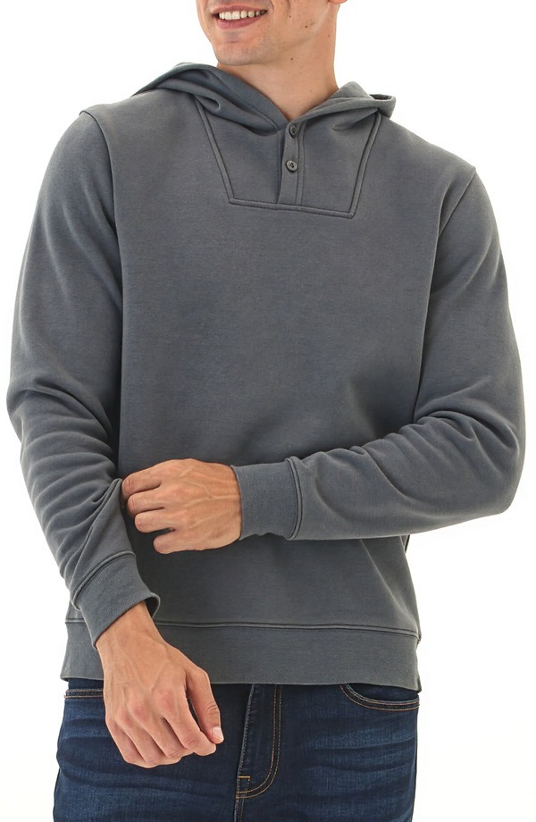 スレッズ・フォー・ソート メンズ アウター パーカー・スウェット フリース Threads 4 Thought Kieran Fleece Pullover Hoodie Raindrop