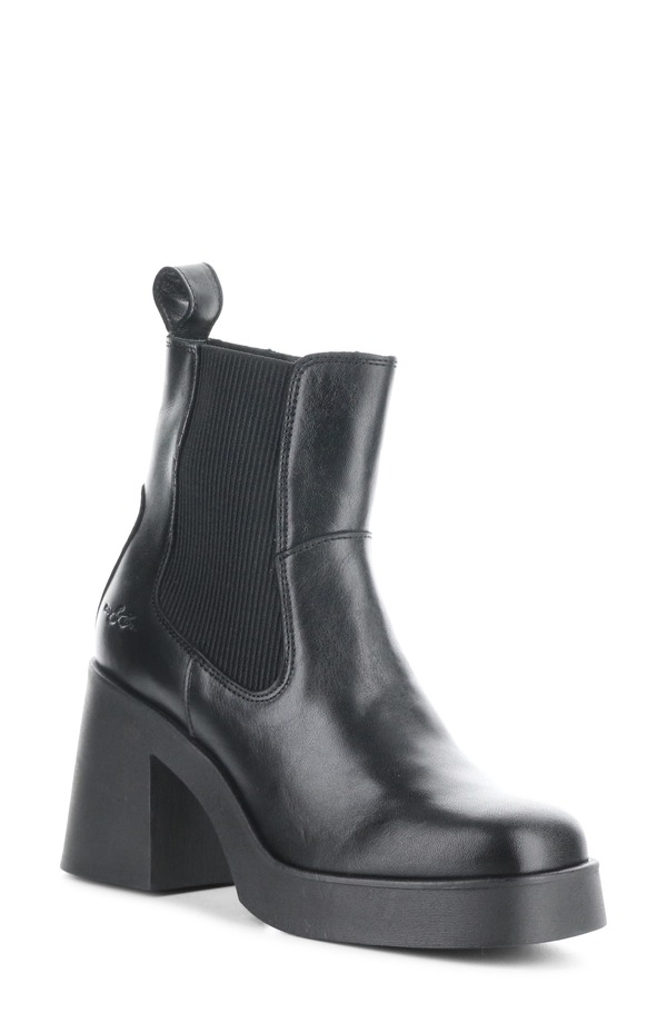 ボスアンドコー レディース シューズ ブーツ・レインブーツ プラットフォーム Bos. & Co. Veil Waterproof Platform Bootie Black ブラック