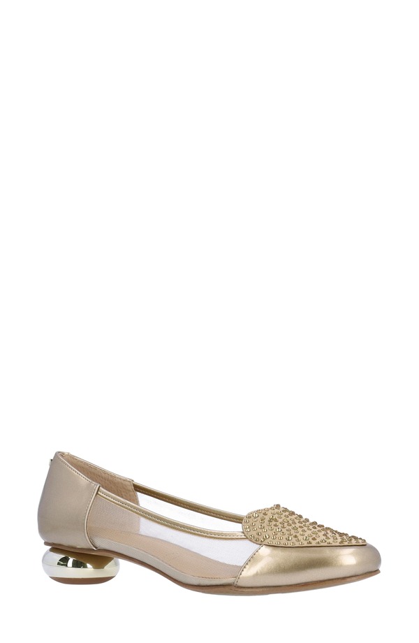 ジェイレニー レディース シューズ 踵 J. Rene Joolietembellished Pump Beige ベージュ