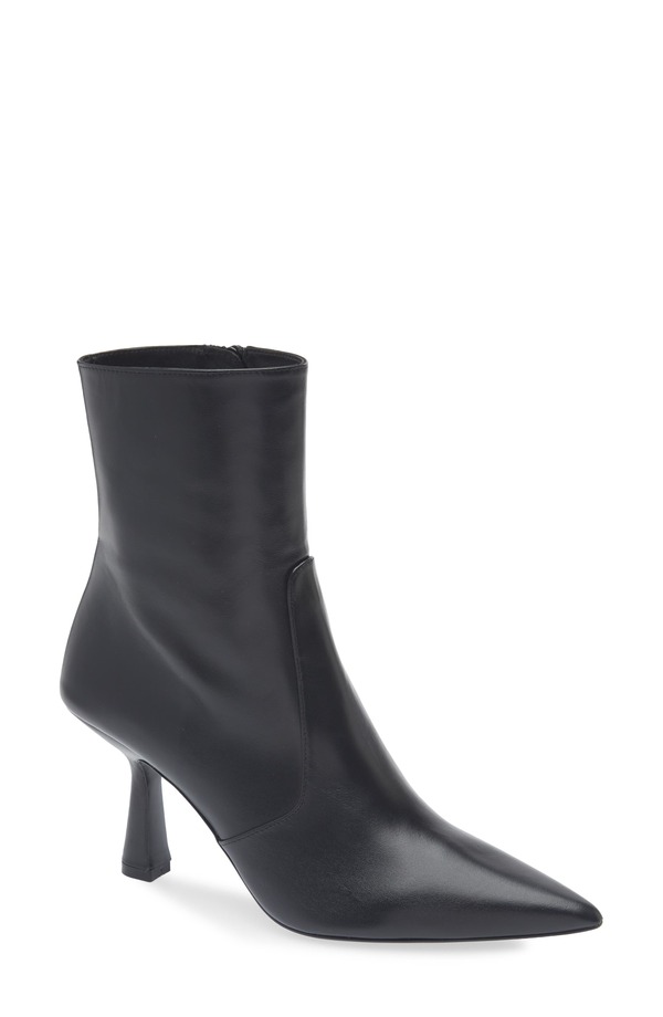 スチュアート ワイツマン レディース シューズ ブーツ・レインブーツ Stuart Weitzman Stuart Super Sculpt Zip Bootie Black ブラック
