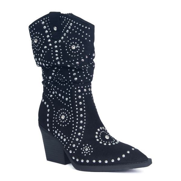 ローレンローライン レディース シューズ ブーツ・レインブーツ Lauren Lorraine Linsey Boot Black 黒いこと
