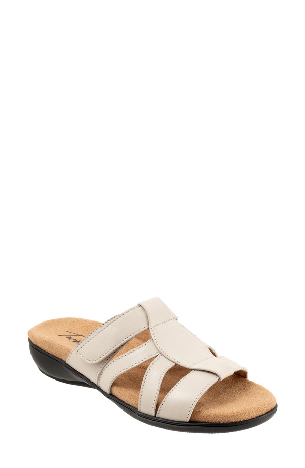 トロッターズ レディース シューズ 踵 サンダル Trotters Ramona Slide Sandal Ivory 象牙色