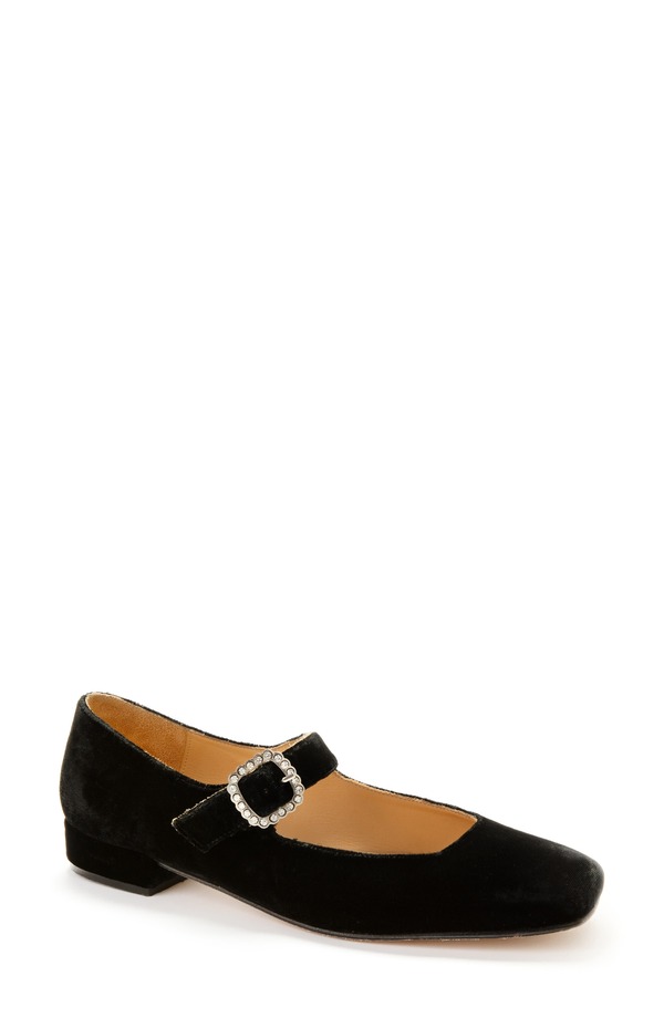 ペネロペシルバーズ レディース シューズ パンプス ベルベット Penelope Chilvers Velvet Mary Jane Black ブラック｜ReVida 店