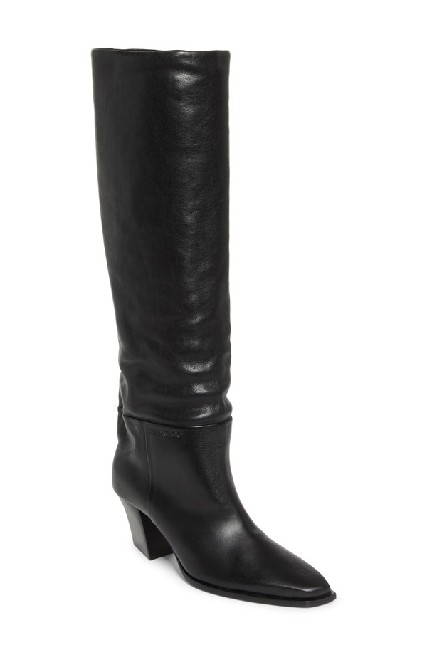 ジミーチュー レディース シューズ ブーツ・レインブーツ Jimmy Choo Hart Knee High Boot Black 黒いこと