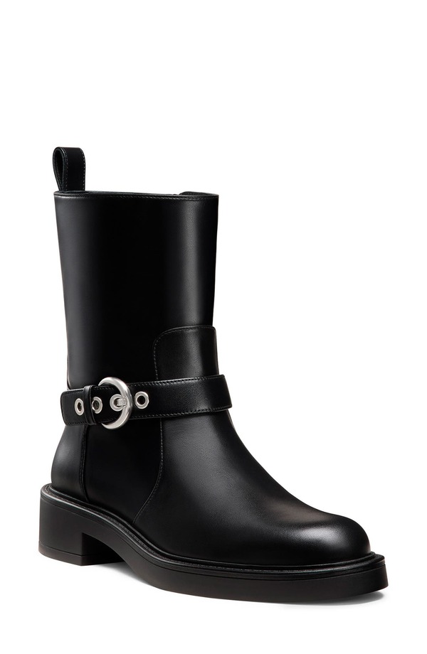 スチュアート ワイツマン レディース シューズ ブーツ・レインブーツ Stuart Weitzman Chrystie Zip Bootie Black 黒いこと