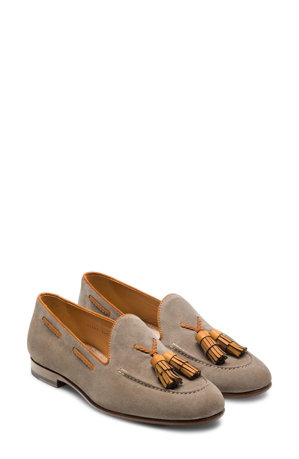 マグナーニ レディース シューズ スリッポン・ローファー Magnanni Berenice Tasseloafer Taupe トープ