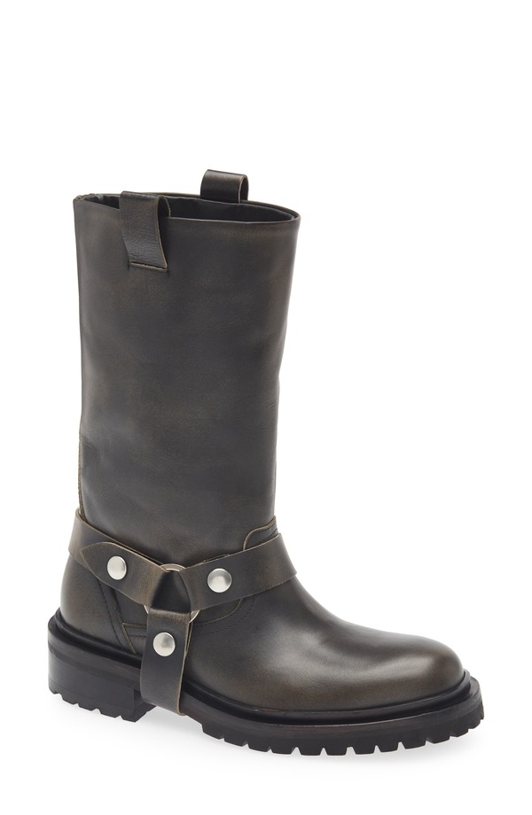 ゴールデングース レディース シューズ ブーツ・レインブーツ Golden Goose Kurt Moto Boot Black 黒いこと