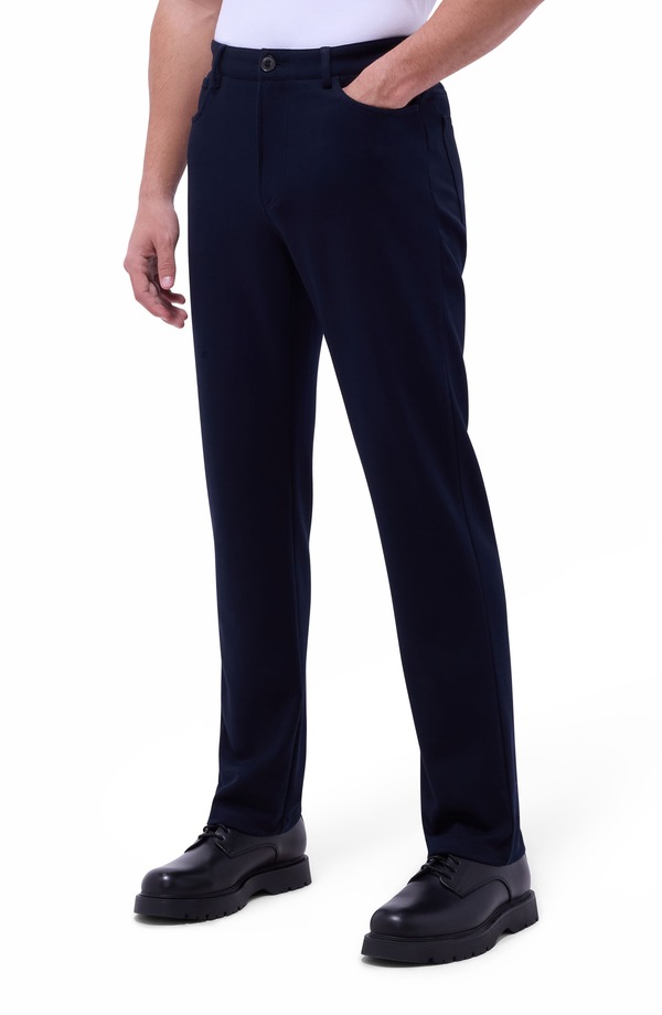 ブガッチ メンズ ボトムス カジュアルパンツ Bugatchi Softouch Five Pocket Pants Navy ネイビー