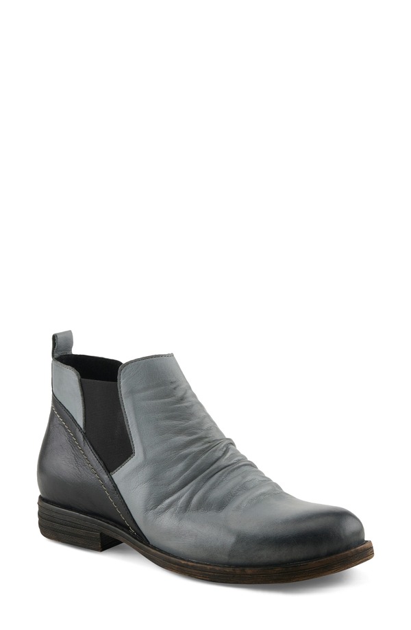 発条足取り レディース シューズ ブーツ・レインブーツ チェルシーブーツ チェルシー Spring Step Mantaro Chelsea Boot Grey Multi 薄墨色