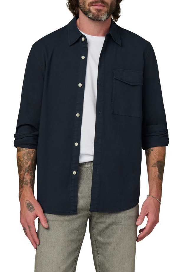 ジョーズ メンズ トップス シャツ Joe's The Reynolds Workwear Button-Up Shirtrue Navy ネイビー 41,470円