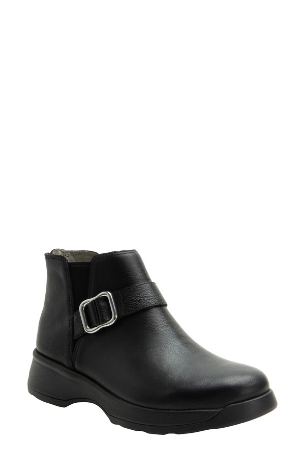 アレグリア レディース シューズ ブーツ・レインブーツ プラットホーム Alegria by PG Lite Jerica Platform Bootie Black Bird 黒いこと