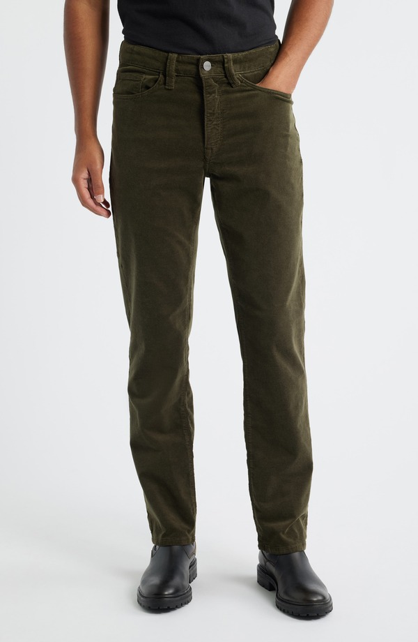 ３４ヘリテージ メンズ ボトムス カジュアルパンツ ストレート コーデュロイ 34 Heritage Charisma Relaxed Straight Leg Corduroy Pants Fern Cord