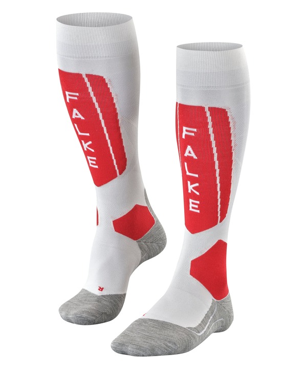 ファルケ メンズ アンダーウェア 靴下 Falke SK5 Expert Ski Socks Legacy White ホワイト|ReVida 店