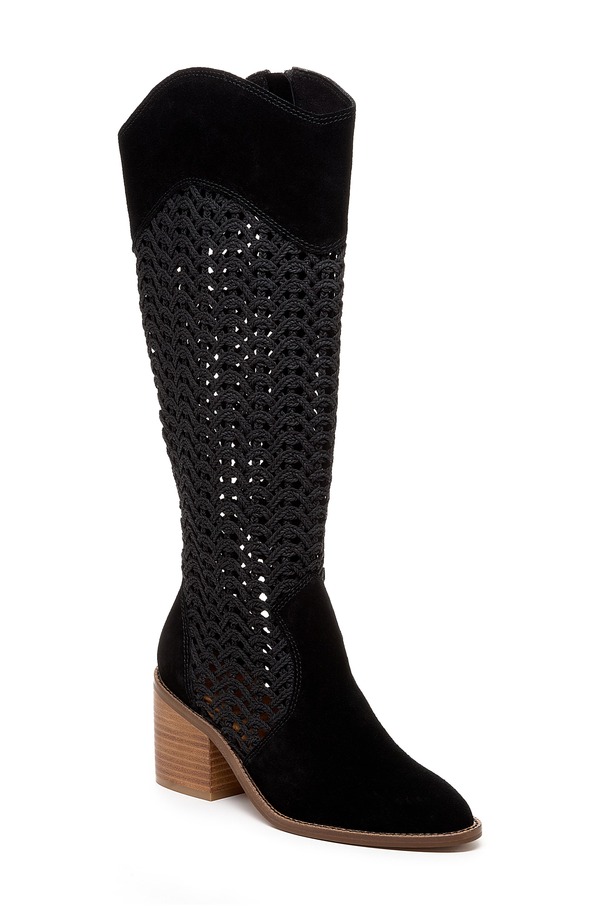 ケルシーダッガー レディース シューズ ブーツ・レインブーツ Kelsi Dagger Brooklyn Echo Knee High Boot Black ブラック｜ReVida 店